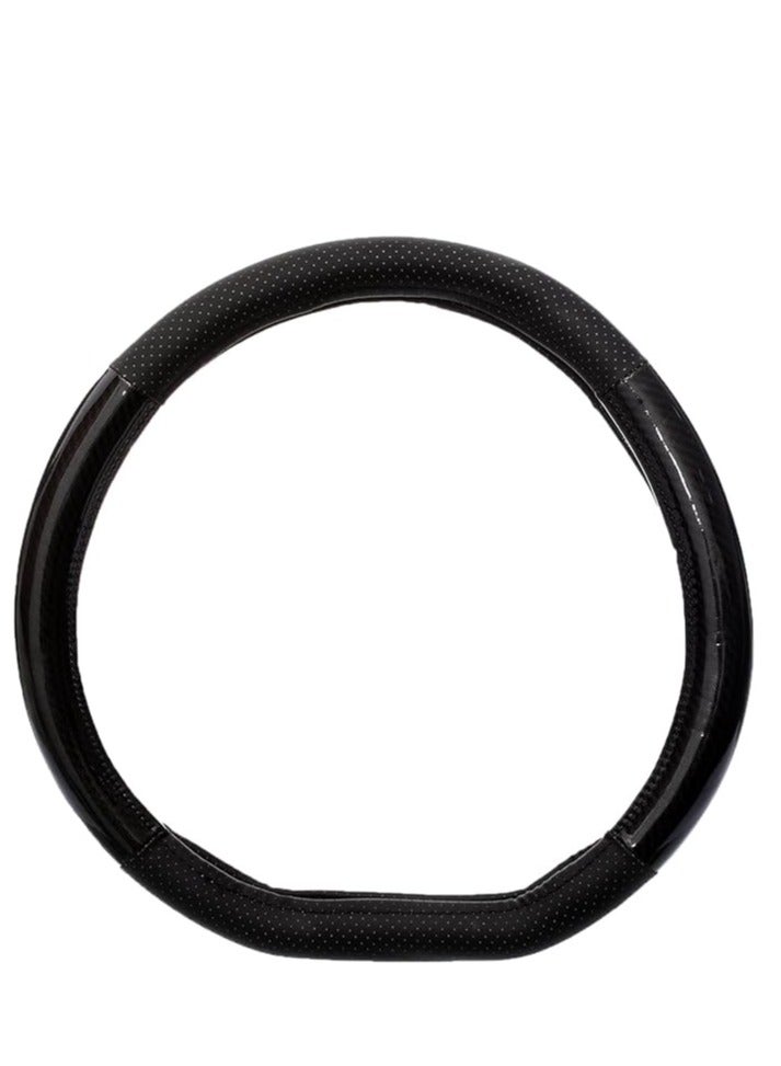 Generic EL HAWARY Leather Steering Wheel Cover With Perfect Design, Premium And Long Lasting Material  - Image 1