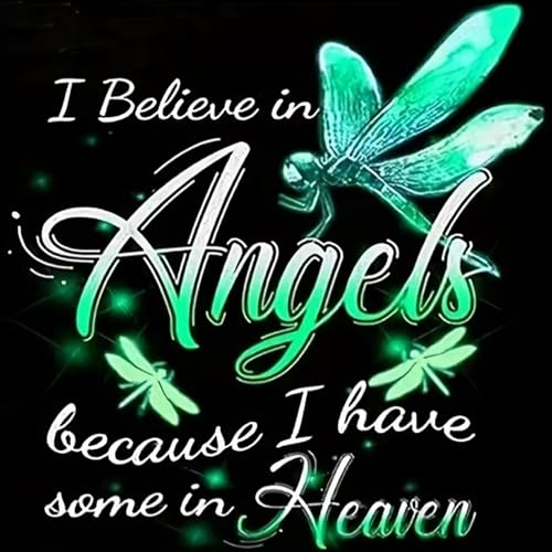 KTHOFCY 5D DIY Angel Alphabet Diamond Painting Kits for AdultsAngel Animal Full Drill Embroidery Cross Stitch Crystal Rhinestone Paintings Pictures Arts Wall Decor Painting Dots Kits 118X118 inch - Image 1