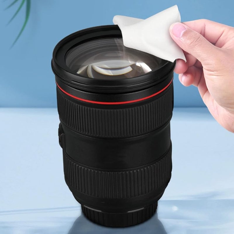 مناديل البوليستر لغرف التنظيف 200 قطعة امتصاص قوي خالية من الغبار للمختبرات والإلكترونيات والأدوية - Image 3