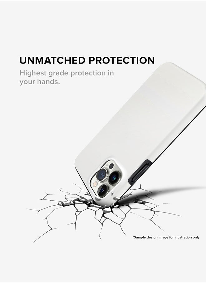 Stylizedd - Tough Pro Case for iPhone 15 Pro Dual Layer Hybrid PC TPU Customized Mobile Cover Matte Finish Phone Case - Digital Camo - Image 1