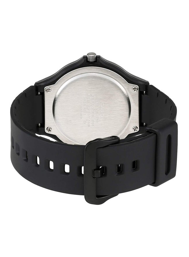 CASIO Men Analog Quartz Watch MW-240-2B - 48 mm - Black - Image 1
