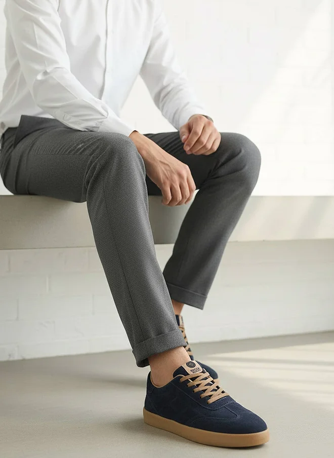 Bacca Bucci Indigo Dune Fresco – Suede Low-Top Sneakers for Men | Best Price UAE