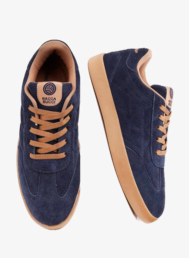 باكا بوتشي Fresco – Suede Low-Top Sneakers