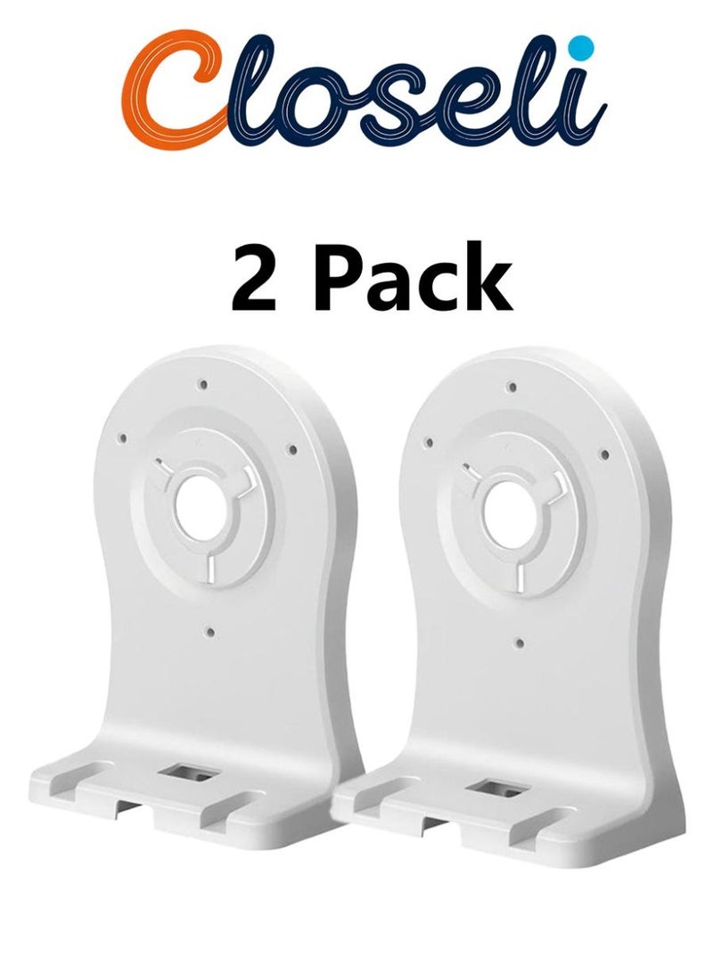 كلوزيلي حاملان لكاميرات المراقبة، حامل جداري بدون حفر لكاميرات الدوائر التلفزيونية المغلقة وكاميرات IP، حامل كاميرا للتثبيت على الحائط/السقف/الزاوية، قاعدة كاميرا من مادة ABS، سهل التركيب، متوافق مع سلسلة EZVIZ C6 C4 - Image 1