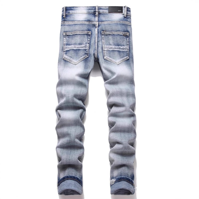 Unisex Casual Daily Denim Jeans - Image 4
