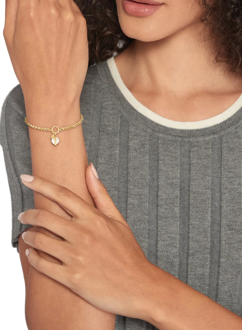 تومي هيلفيغر Tommy Hilfiger Women's Gold Chain Bracelets - 2780765