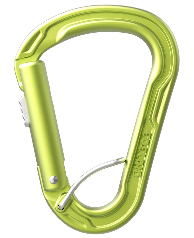 EDELRID HMS Strike Locking Carabiner - Oasis Slider Lock FG - Image 3
