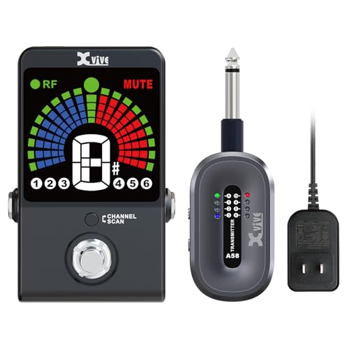 Xvive P58 Wireless Guitar Pedal System with 58G Transmitter and Pedal Receiver - Image 1