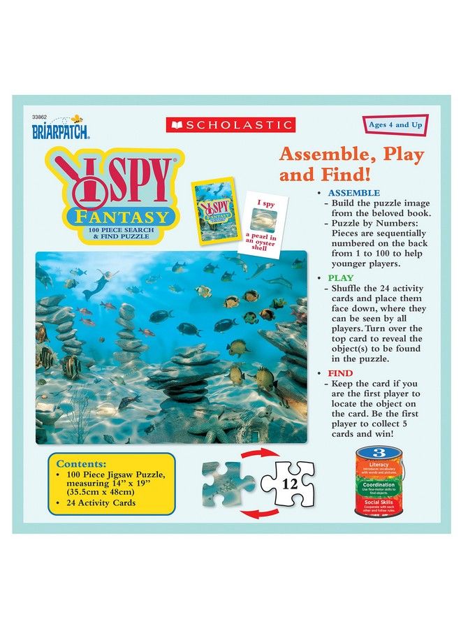 Briarpatch ;Spy Fantasy 100 Pcs Puzzlemulti - Image 3