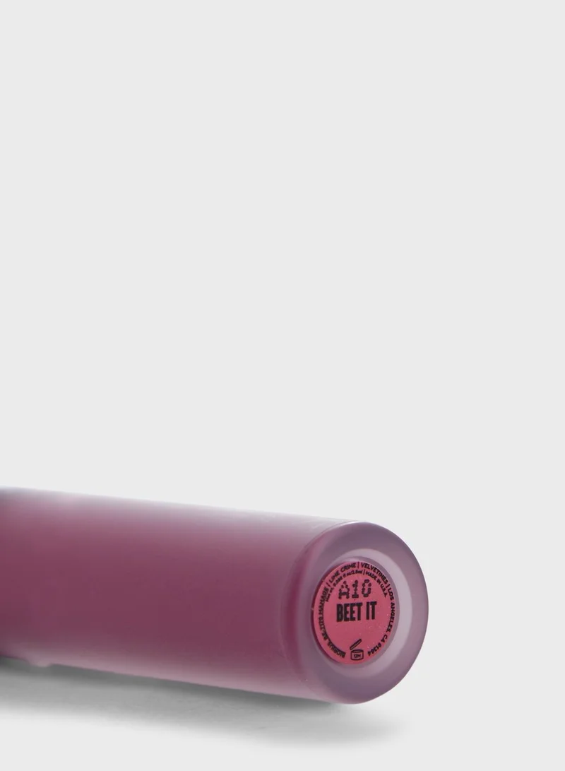 Lime Crime Velvetines Lipstick - Beet It