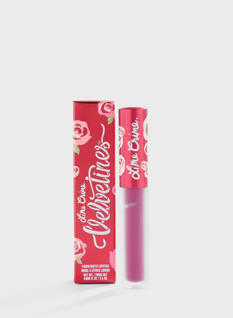 Lime Crime Velvetines Lipstick - Beet It