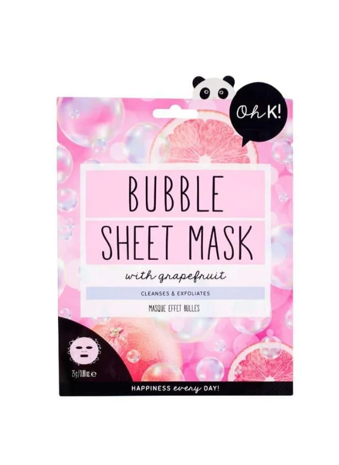 اوه كي Bubble Mask With Grapefruit