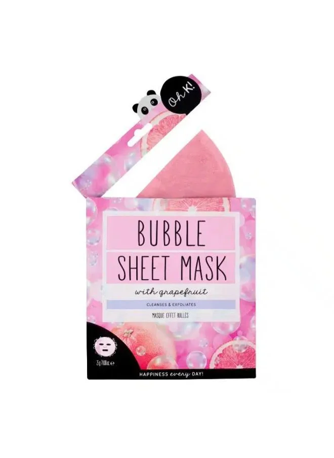 اوه كي Bubble Mask With Grapefruit