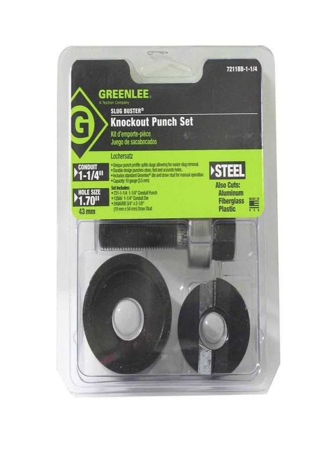 Greenlee, 7211BB-1, Punch, Knockout, Round, 1 In - Image 3