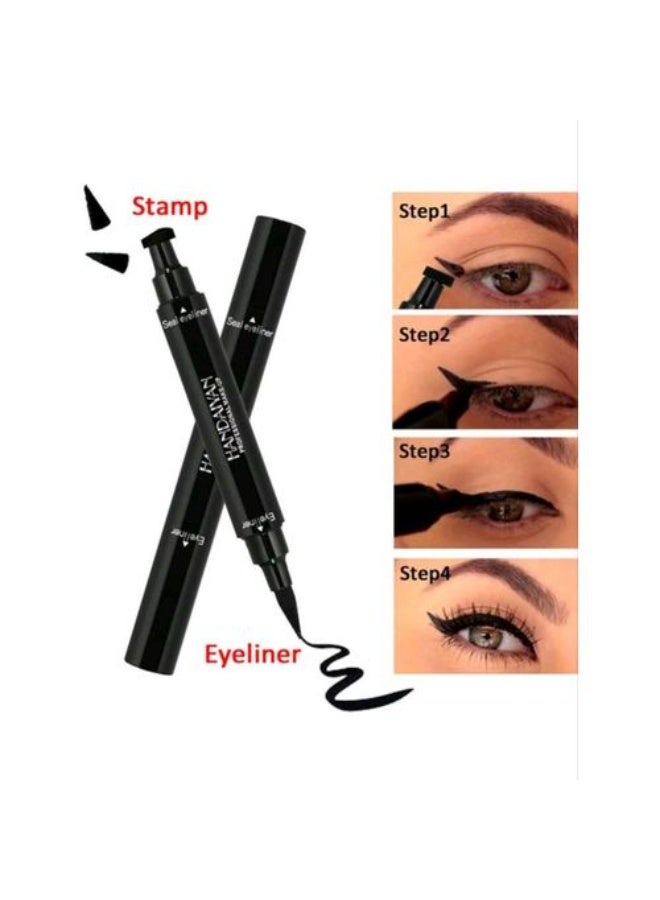 Handaiyan Double Head Seal Stamp Eyeliner Black - Image 1
