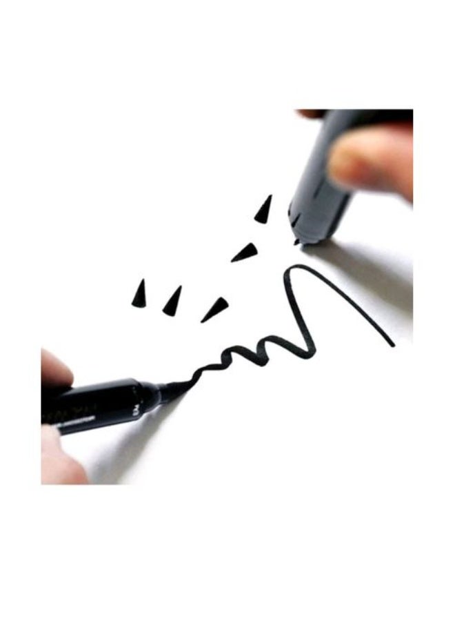 Handaiyan Double Head Seal Stamp Eyeliner Black - Image 5