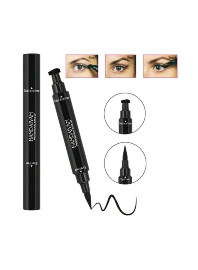 Handaiyan Double Head Seal Stamp Eyeliner Black - Image 2