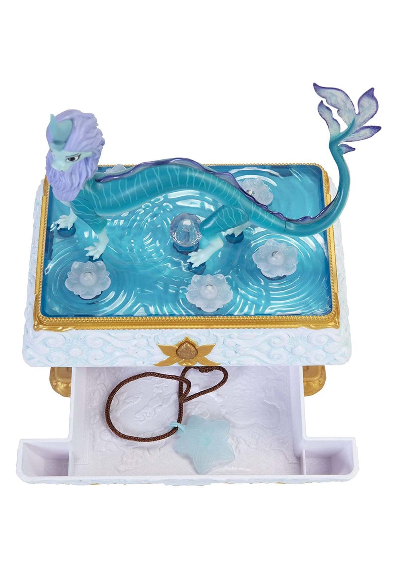 Disney Raya and The Last Dragon Sisu Dragon Chest Jewelry Box Features Color Changing Lights & Music - Image 2