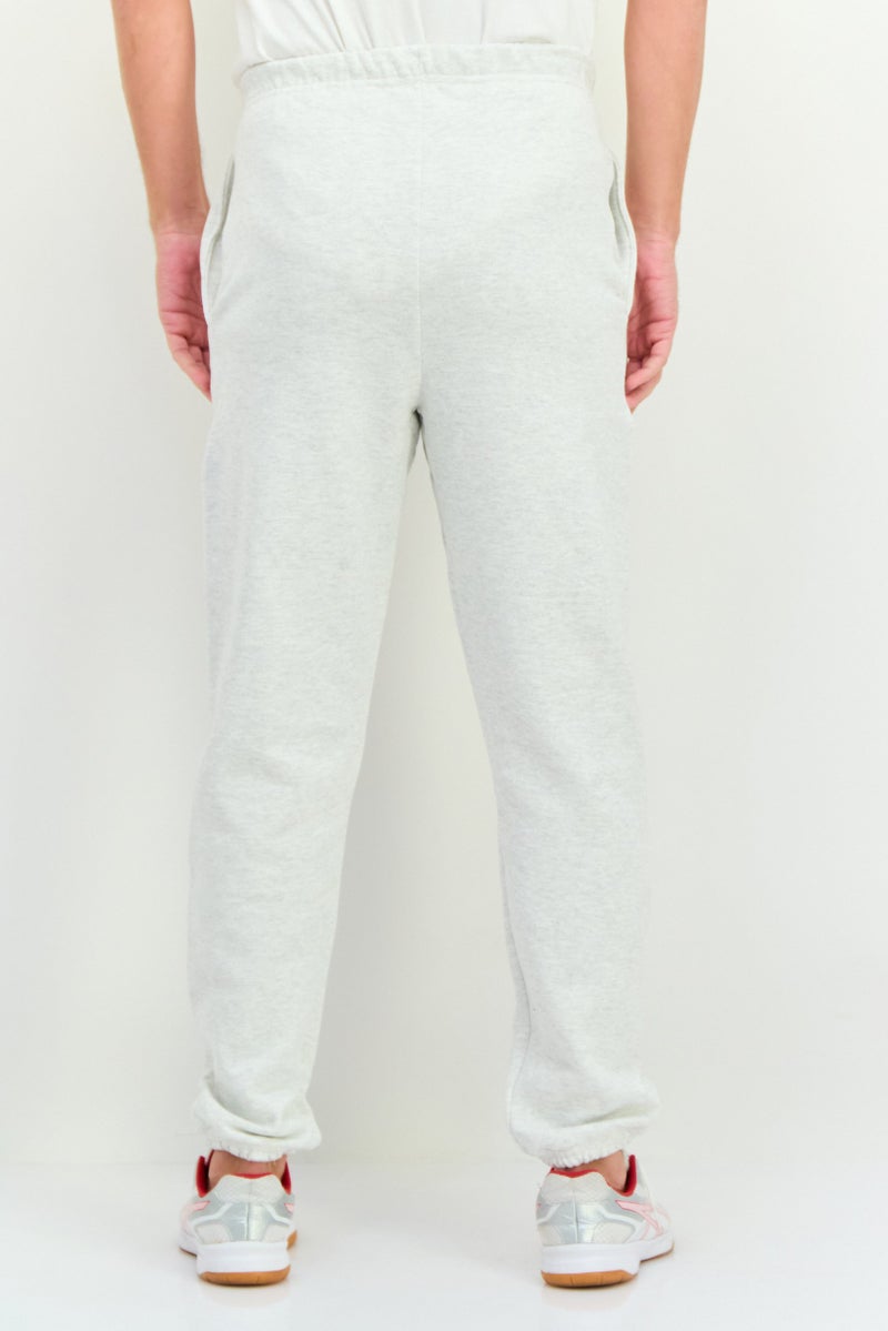 Champion Men Sportswear Fit Running Sweatpants, Light Grey - Image 3