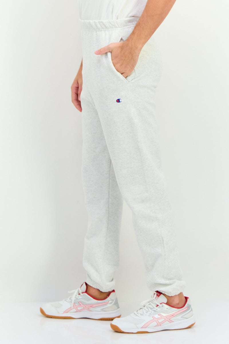Champion Men Sportswear Fit Running Sweatpants, Light Grey - Image 4