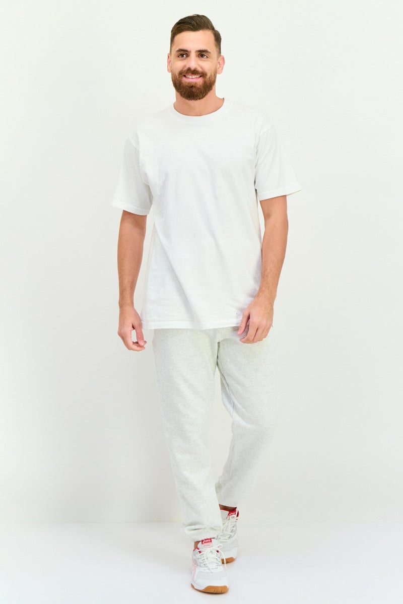 Champion Men Sportswear Fit Running Sweatpants, Light Grey - Image 2