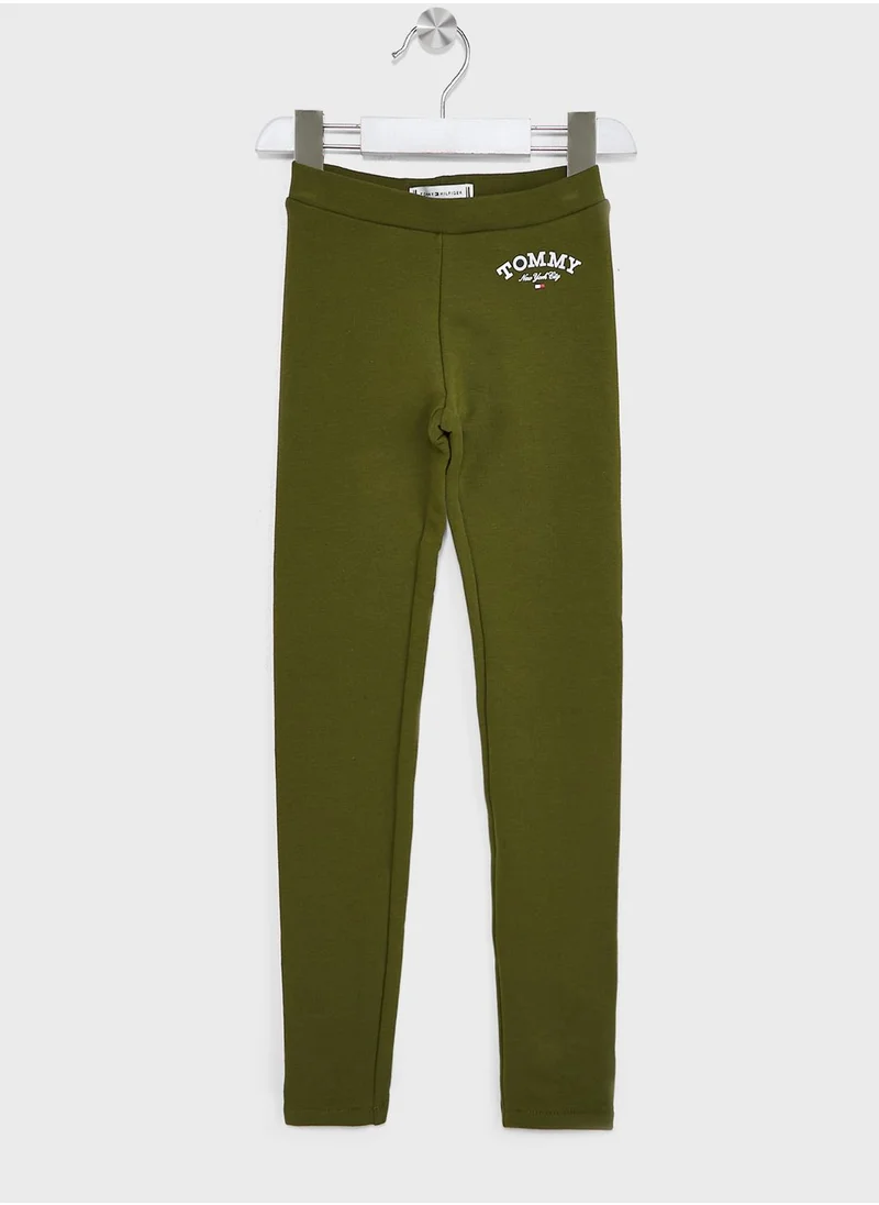 TOMMY HILFIGER Youth Logo Essential Leggings