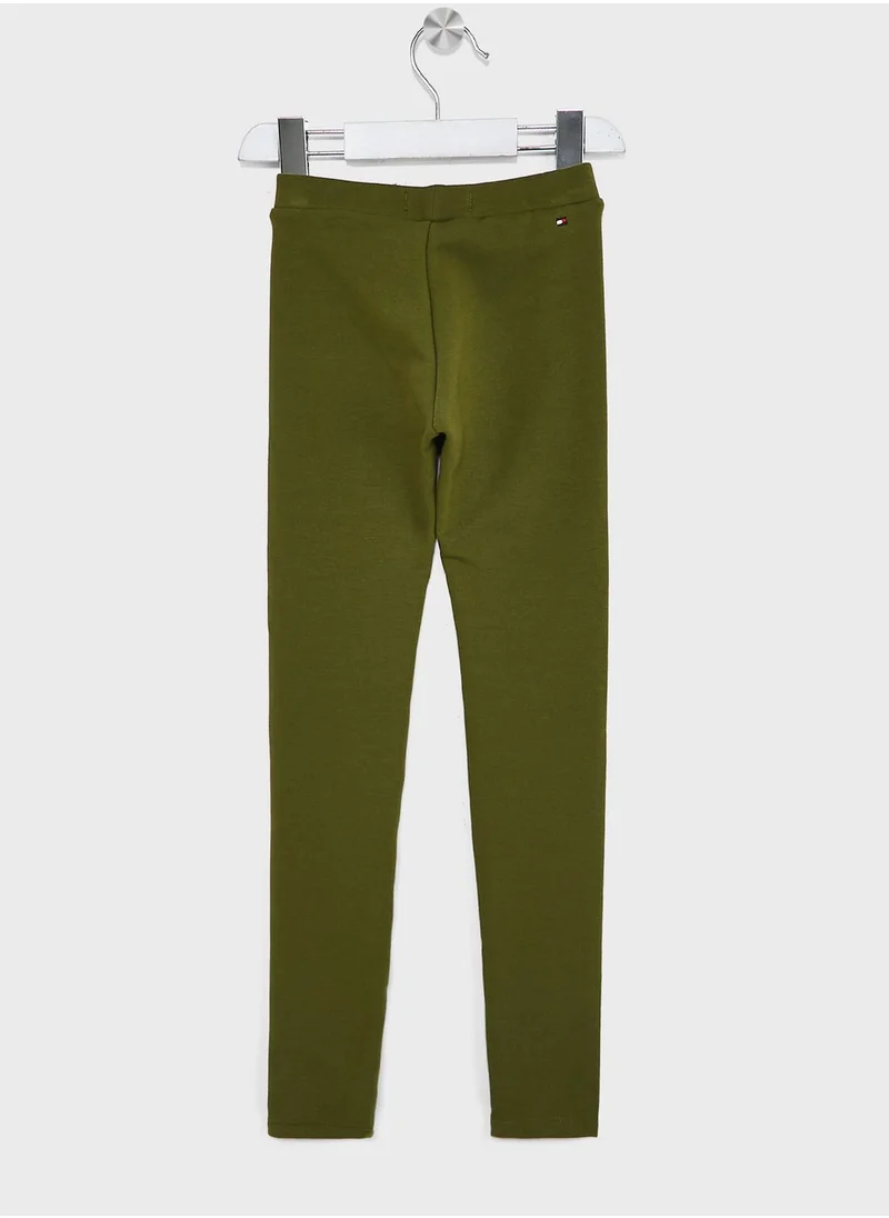 TOMMY HILFIGER Youth Logo Essential Leggings