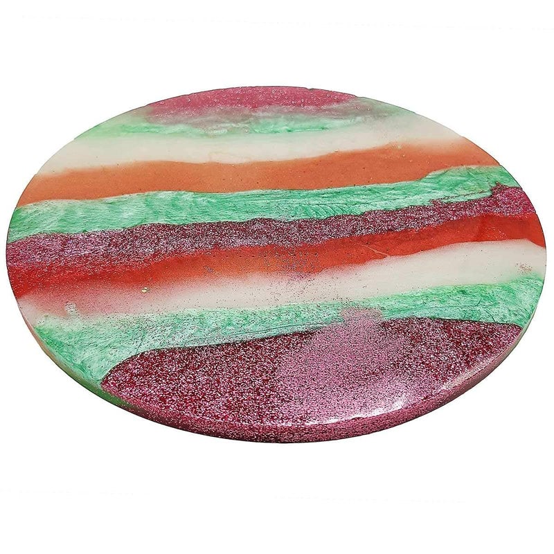 Snoogg SNOOGG Pack 1 Resin Silicone Round Casting Disc Mould 8 inch for Resin Art/DIY/Make Tray/PLATTERS/Clocks  - Image 3