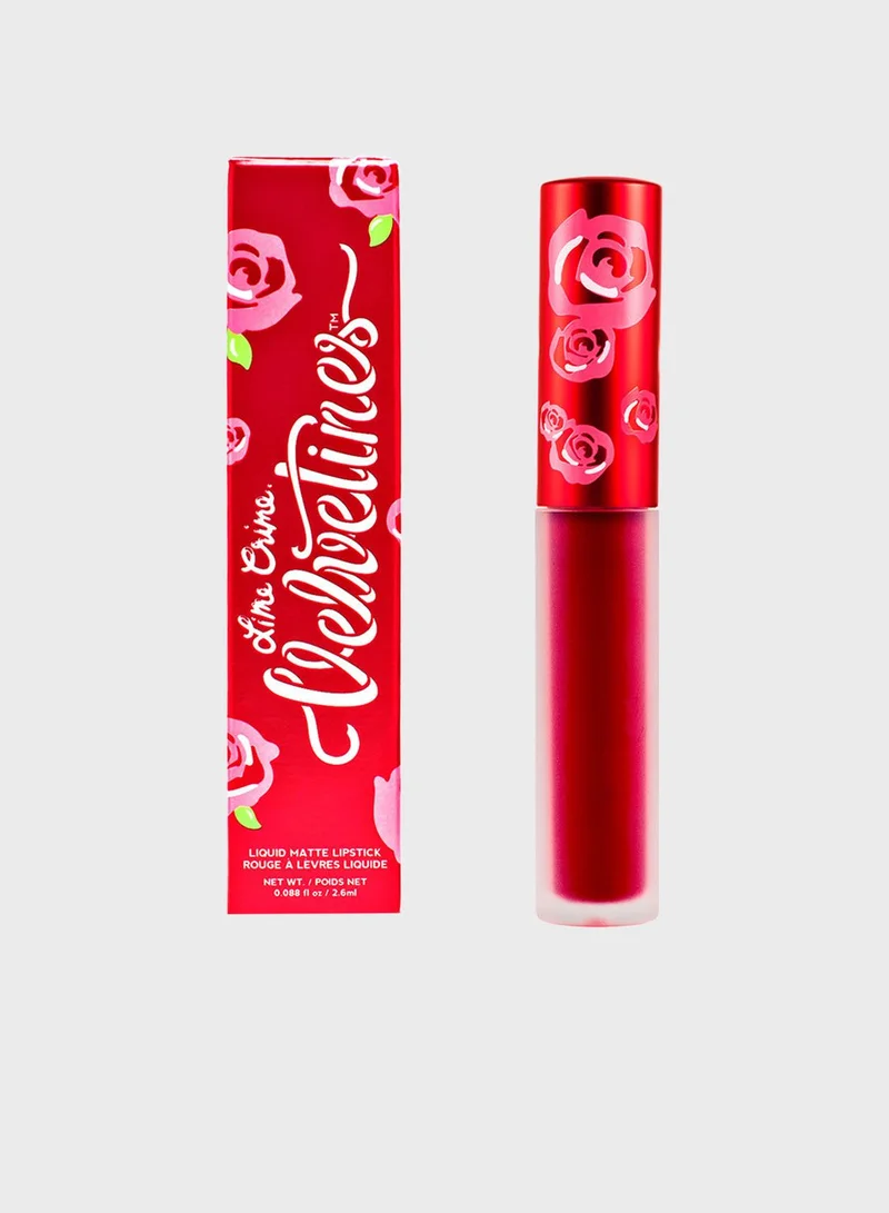 Lime Crime Velvetines Lipstick - Red Rose