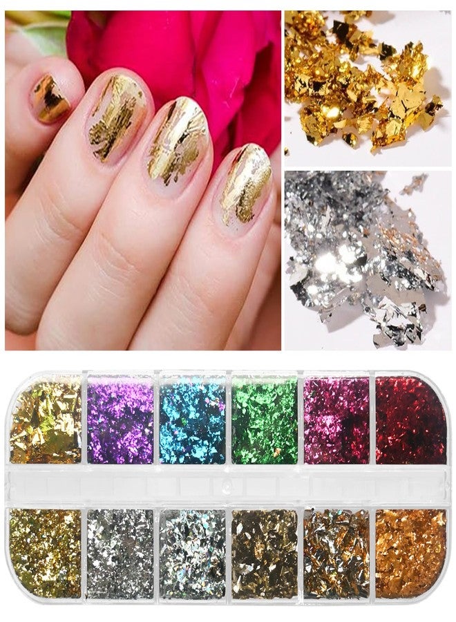 Lifextol 36 Grids Nail Glitter for Nails Art Decoration Kit Nail Charms for Press Nail Design, Butterfly Chunky Glitter Flakes Star Nail Sequins Holographic Nail Foil Glitter-A - Image 4