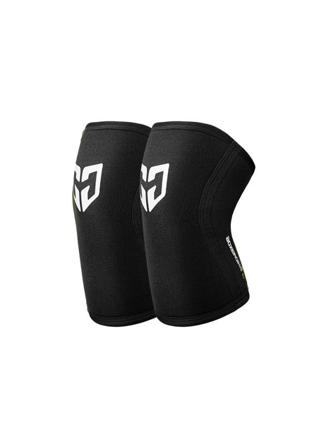 Gingpai Sport Fitness Knee Brace, Squat Support For Men, Powerlifting Strength Training, Professional Knee Protector, Joint Support, Black, Size S - Image 2