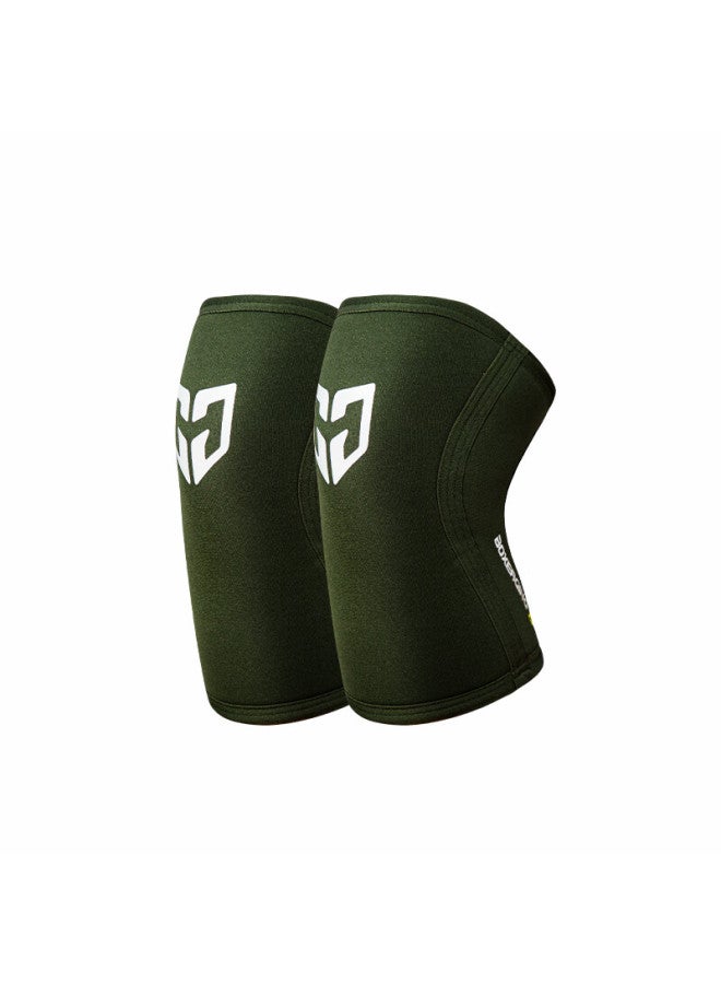 Gingpai Sport Fitness Knee Brace, Squat Support For Men, Powerlifting Strength Training, Professional Knee Protector, Joint Support, Black, Size S - Image 3