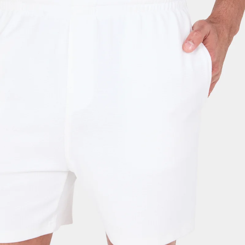 Sun and Sand Sports White Men's Waffle Shorts for Men | Best Price UAE