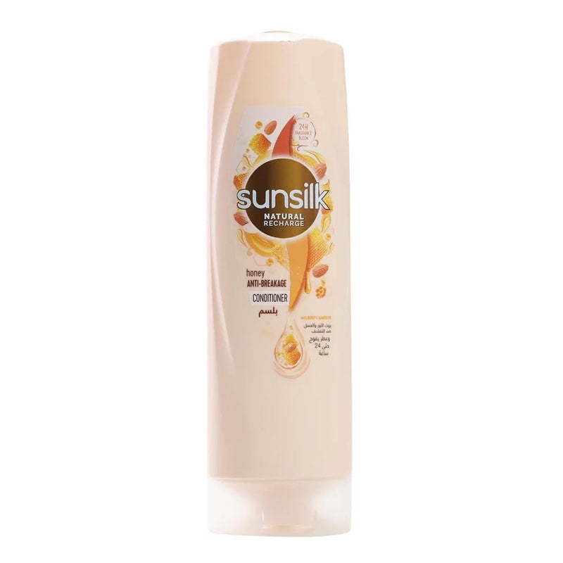 Sunsilk بلسم شعر سنسلك، مضاد للتكسر مع عسل وزيت لوز - 350 مل - Image 1