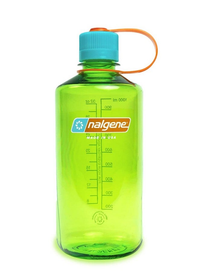 Nalgene Sustain Tritan Bpafree Water Bottle Made With Material Derived From 50% Plastic Waste 32 Oz Narrow Mouth Pear - Image 1