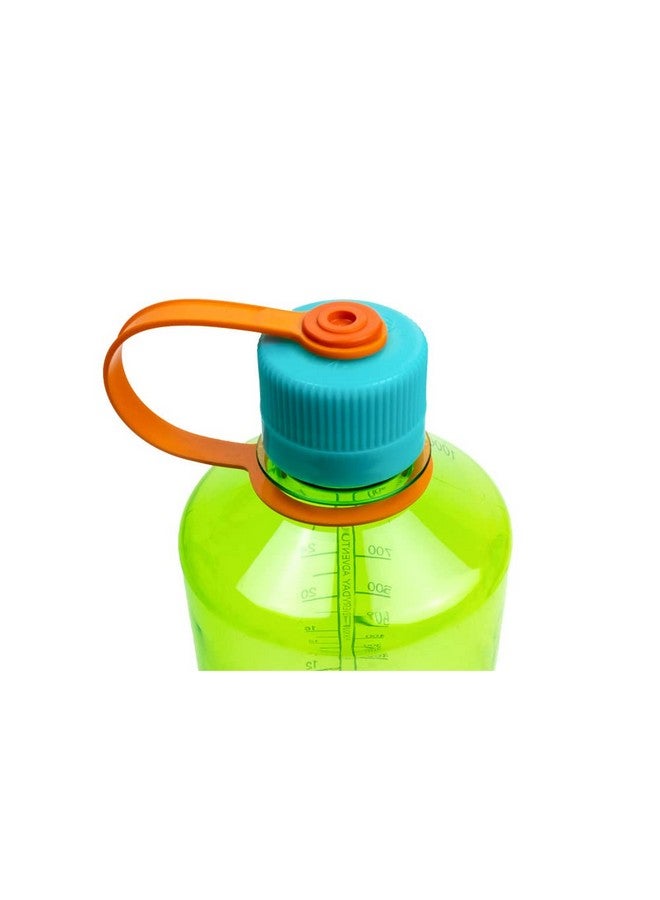 Nalgene Sustain Tritan Bpafree Water Bottle Made With Material Derived From 50% Plastic Waste 32 Oz Narrow Mouth Pear - Image 2
