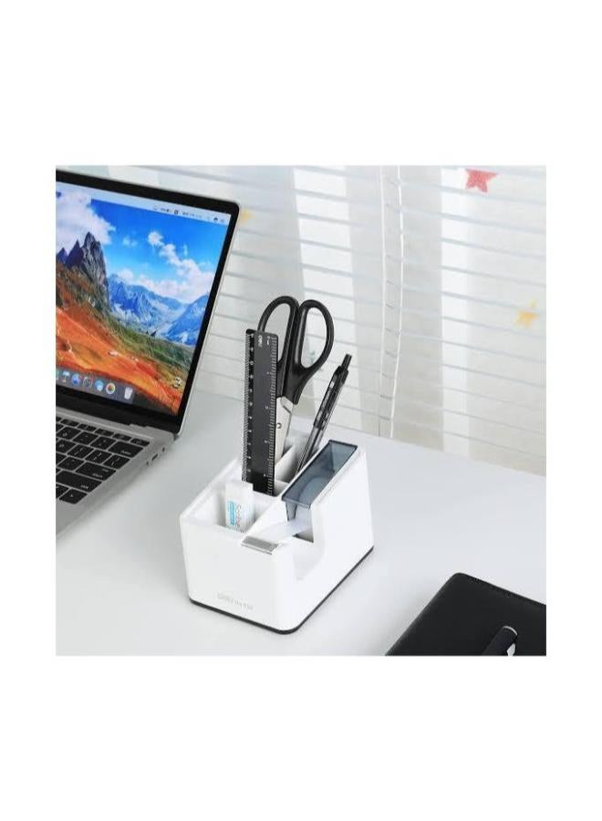 Deli Metal Desk Organizer with Tape Cutter