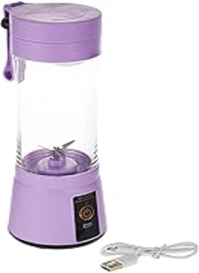 OR - ECVV 380Ml 4 Blades Handhels Juicer Bottle Portable Mini Usb Electric Fruit Citrus Lemon Juicer Blender Squeezer Reamer Machine - Image 1