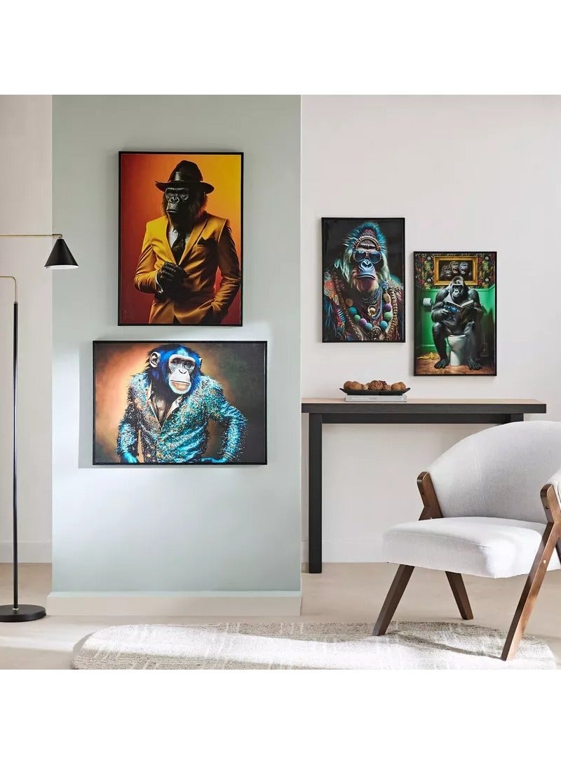 هوم بوكس صورة إيرسيل إيب مؤطرة - 50x70x2.5 سم - Image 5