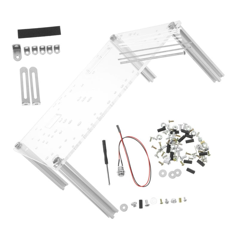 حالة كمبيوتر MATX ذات الإطار المفتوح سهلة التجميع قوس صندوق اختبار الكمبيوتر DIY - Image 2