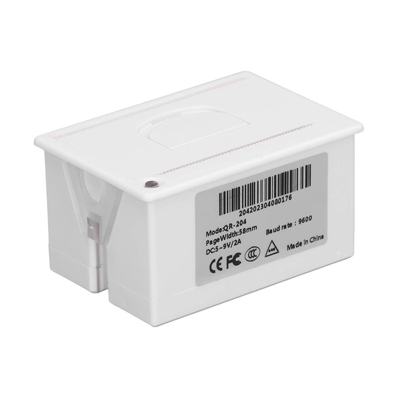 Embedded Thermal Receipt Printer: Compact Lightweight ABS Material - Multifunctional Support For Text Barcodes 2D Codes Thermal Ticket Printer For Instrument Testing Instrument System Development Plat - Image 2