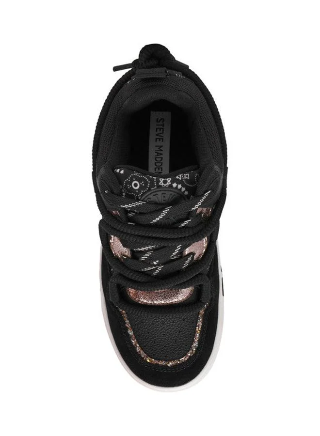 Steve Madden  Brouhaha Black Multicolor Women's Sneakers for Women | Best Price UAE