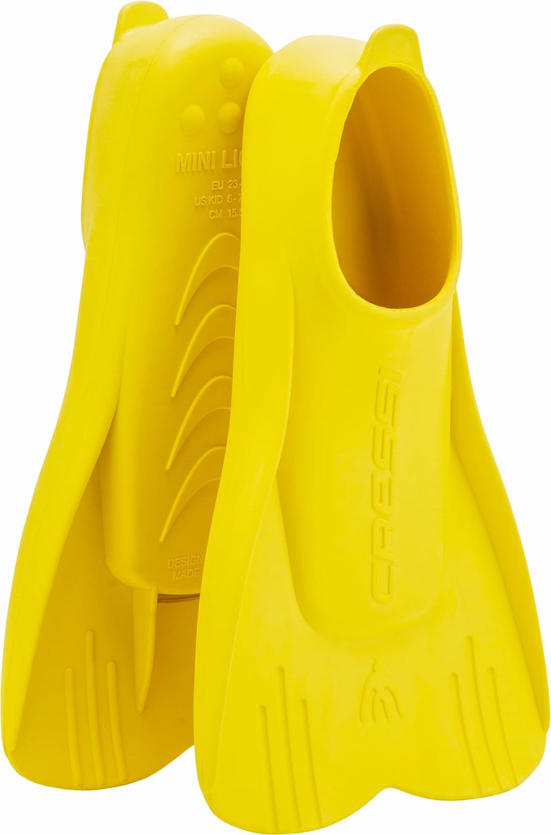 Cressi Mini Light, Yellow, 29/31 - Image 1