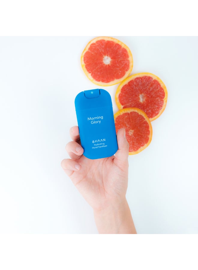 Haan Floral Morning Glory Hand Sanitizer - Effectively Cleanses Hands & Provides a Fresh, Uplifting Floral Scent, Perfect for Travel (30 ml) - Image 3