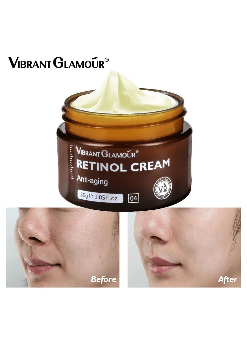 Vibrant Glamour Anti-Aging Wrinkle Retinol Cream - 30g - Image 3