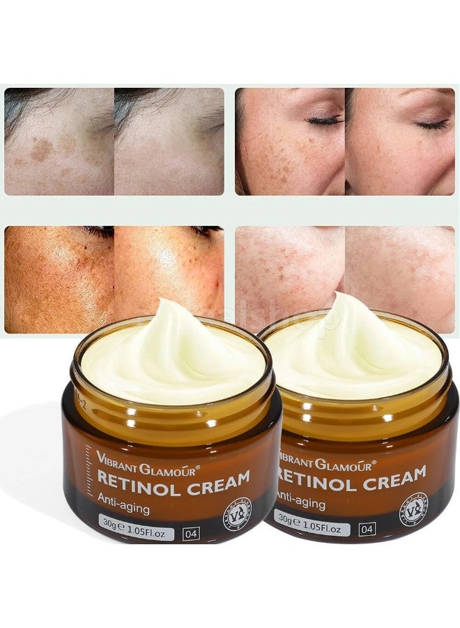 Vibrant Glamour Anti-Aging Wrinkle Retinol Cream - 30g - Image 5