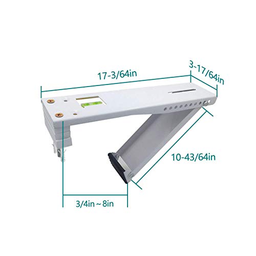 Daisypower Window Air Conditioner Bracket Heavy Duty, Sturdy Structure Supports Up to 165 lbs, Designed A/C Units 9,000 to 22,000BTU - Image 2