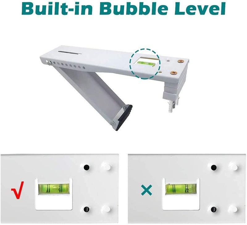 Daisypower Window Air Conditioner Bracket Heavy Duty, Sturdy Structure Supports Up to 165 lbs, Designed A/C Units 9,000 to 22,000BTU - Image 3