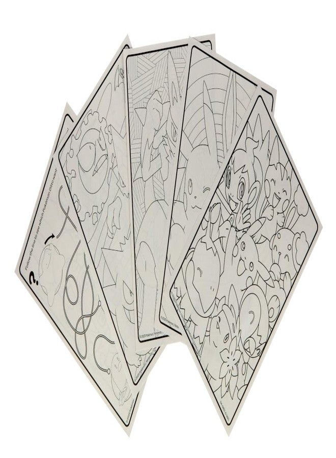 Crayola Giant Pokemon Coloring Book (288 Pages), 2 Sticker Sheets, Coloring Book for Kids & Adults, Travel Activity, Pokemon Gift for Kids, 3+ - Image 5