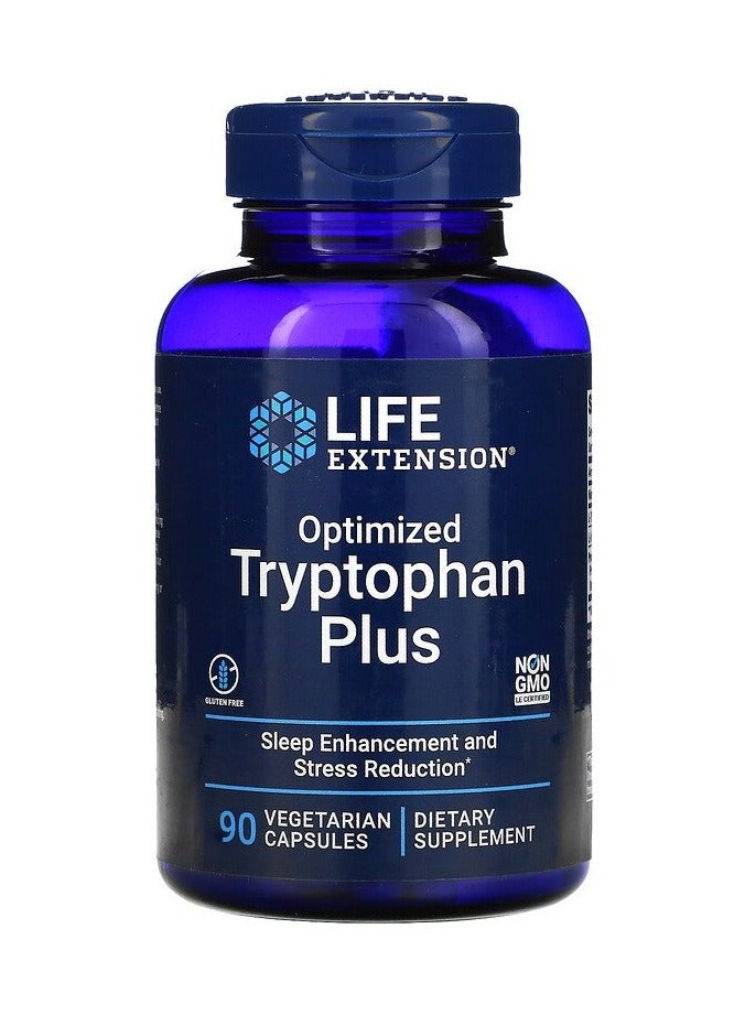 تريبتوفان بلس المُحسَّن، 90 كبسولة نباتية